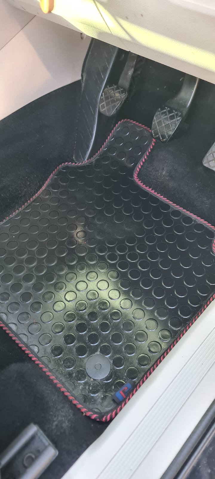 Car seat fabric cleaned during a Wirral interior valet