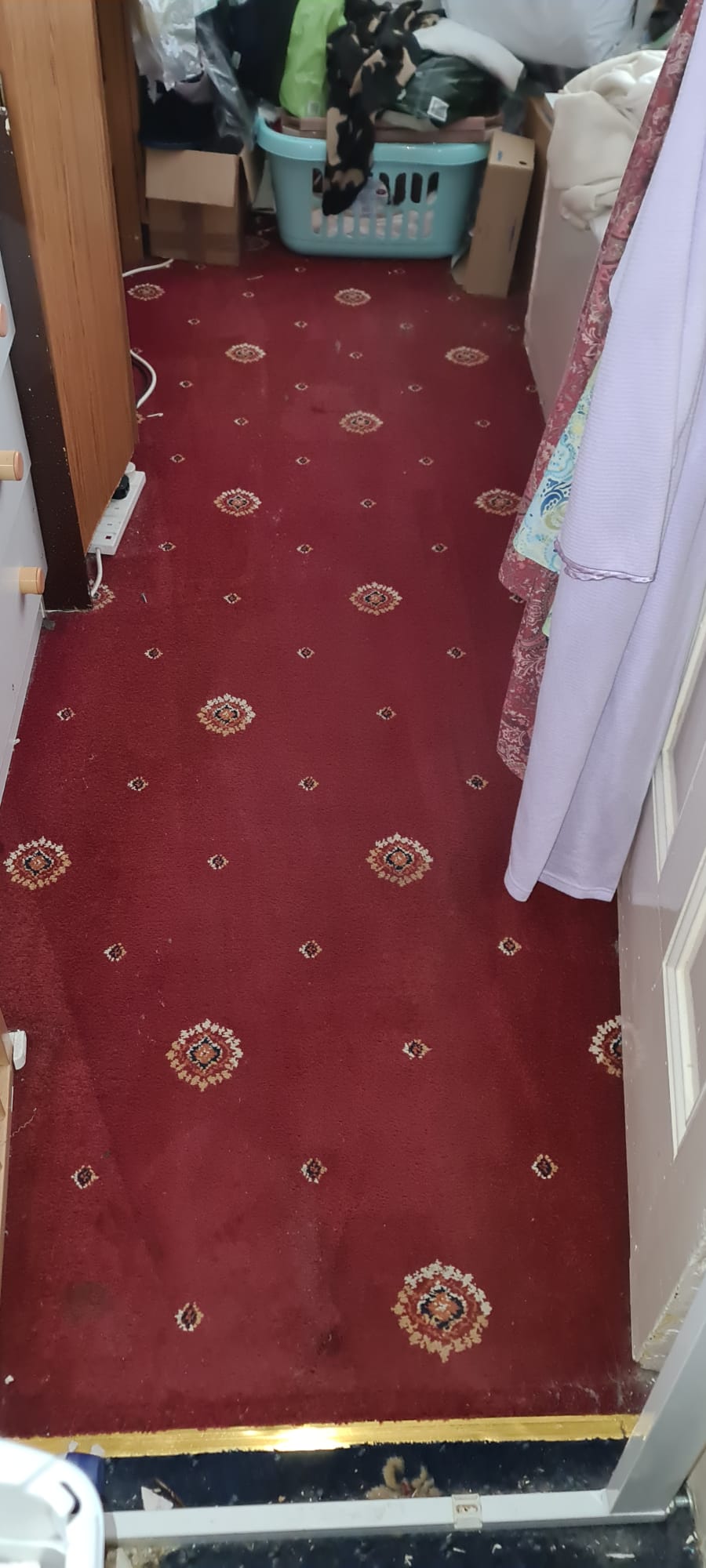 Entrance matting and carpet cleaned at a Wirral commercial building